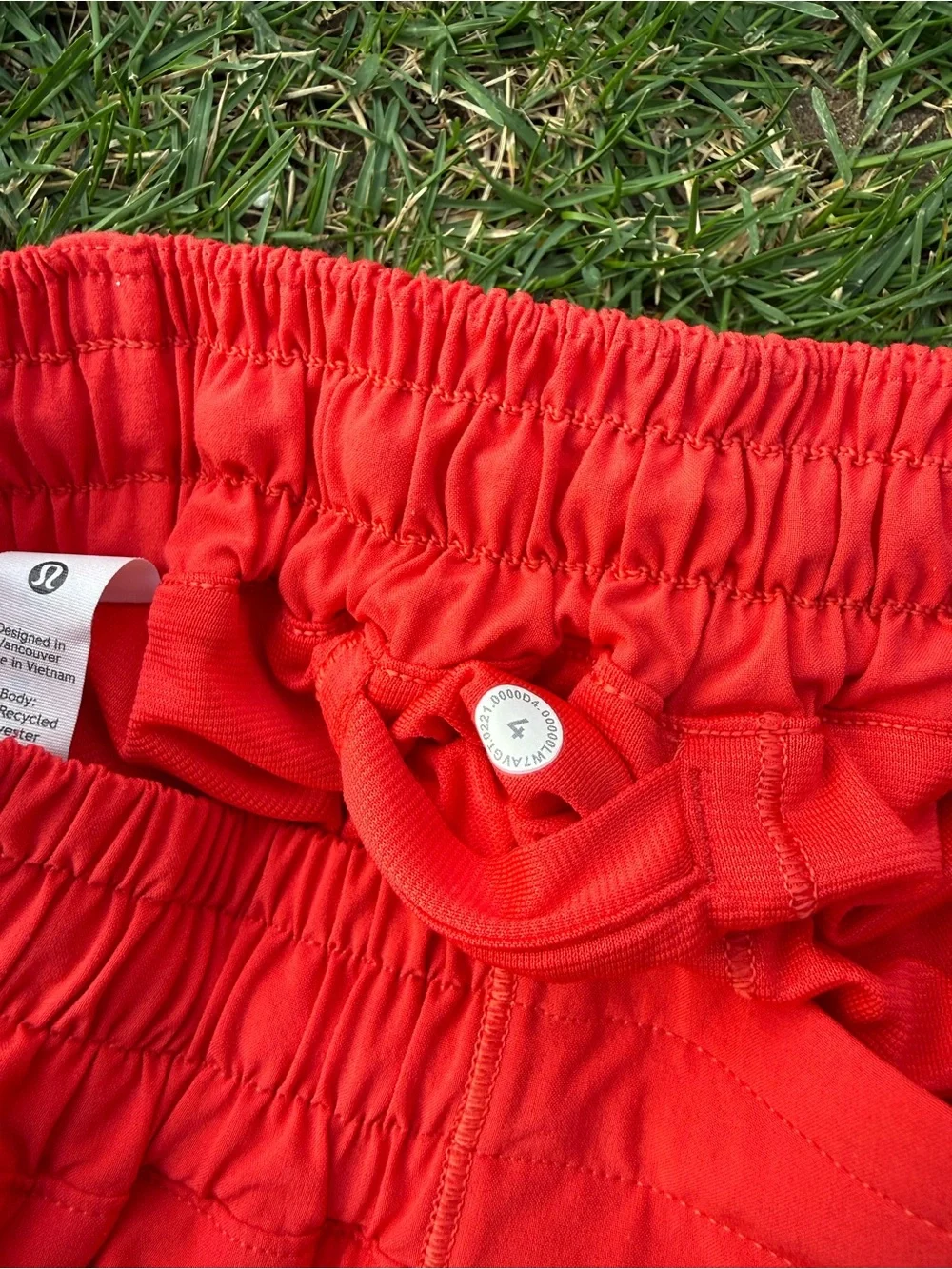 lululemon athletica Red Running Shorts